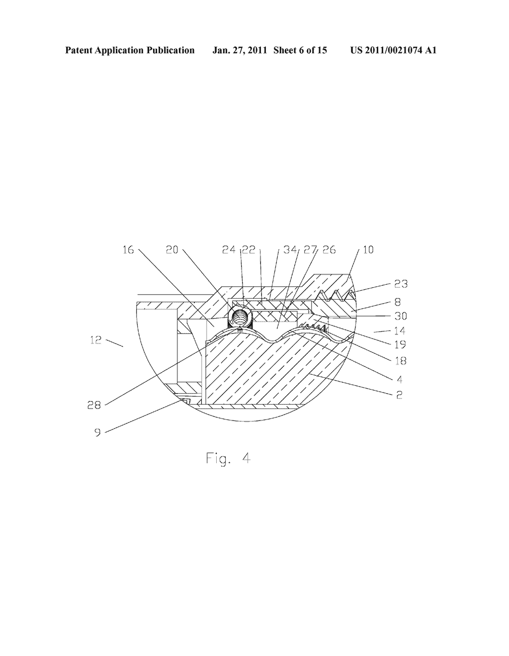 Self Gauging Insertion Coupling Coaxial Connector - diagram, schematic, and image 07