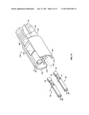 Electrical contact with wire trap diagram and image