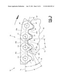 Inverted Tooth Chain and Sprocket Drive System with Reduced Meshing Impact diagram and image