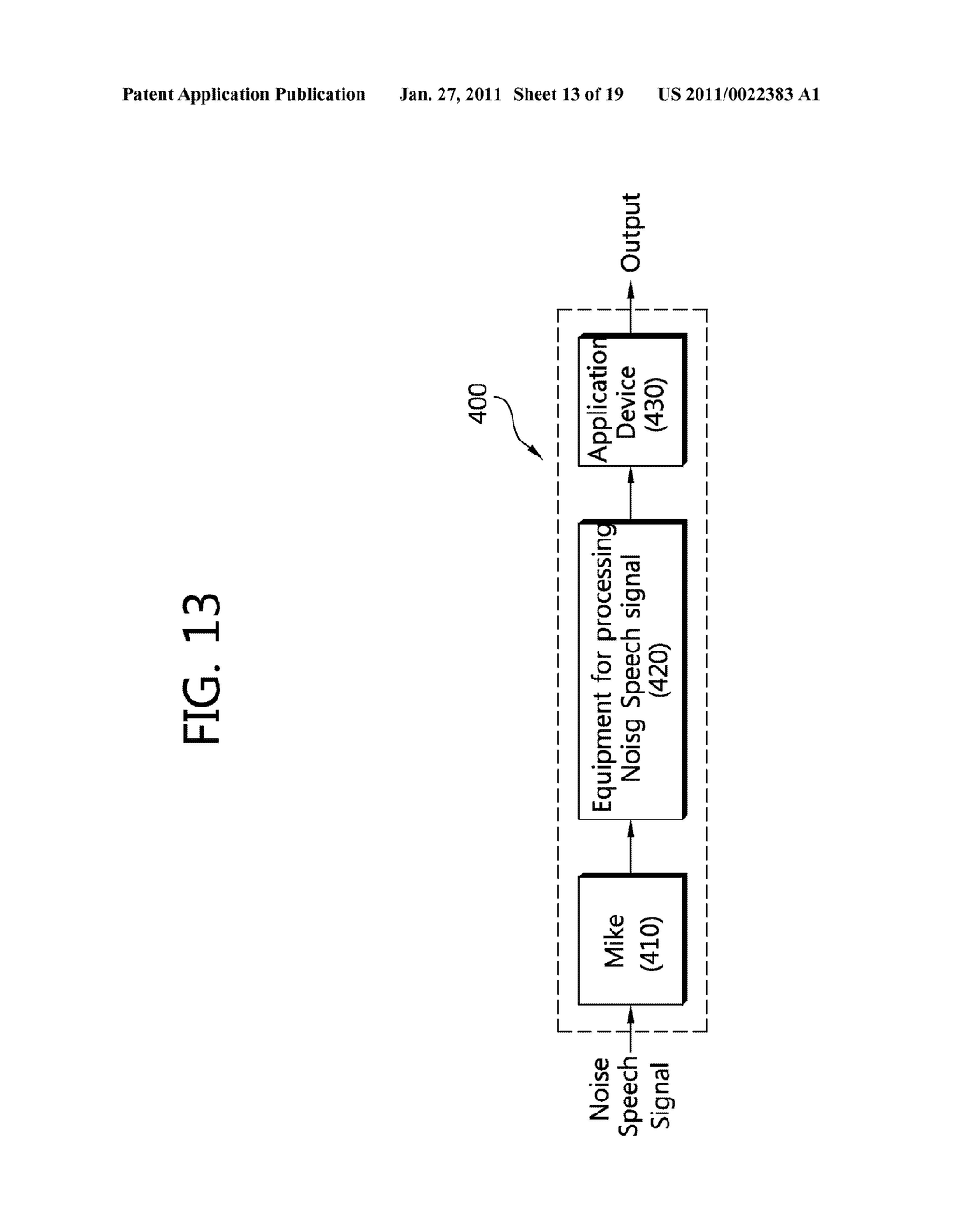METHOD FOR PROCESSING NOISY SPEECH SIGNAL, APPARATUS FOR SAME AND COMPUTER-READABLE RECORDING MEDIUM - diagram, schematic, and image 14