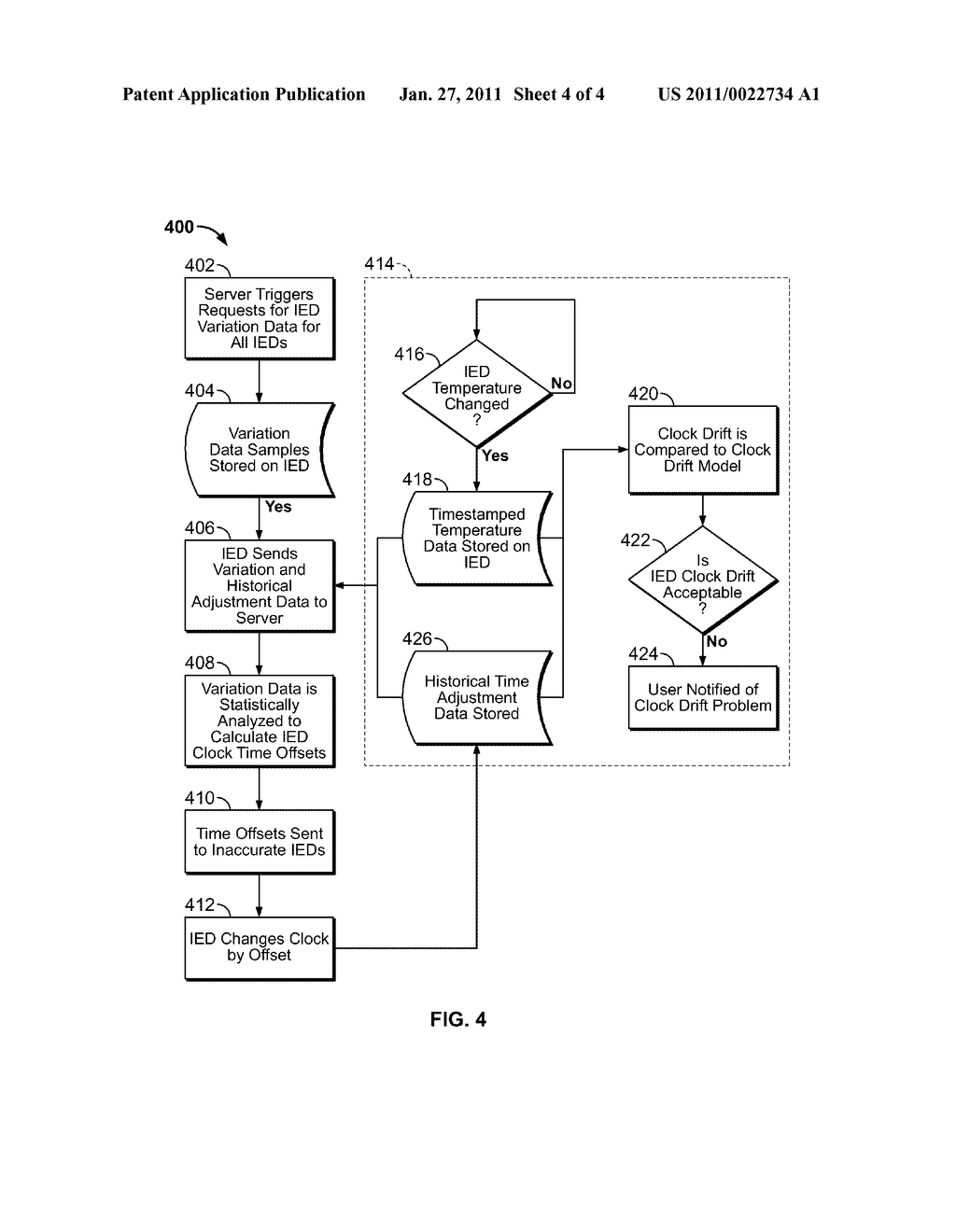 DIFFERENTIAL TIME SYNCHRONIZATION OF INTELLIGENT ELECTRONIC DEVICES - diagram, schematic, and image 05