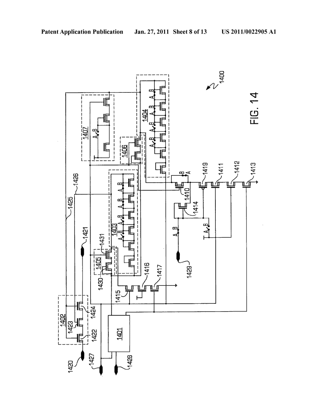 Test Circuit and Method for Multilevel Cell Flash Memory - diagram, schematic, and image 09