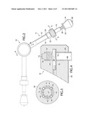 ADJUSTABLE FOLDING LEG FOR BASS DRUM diagram and image