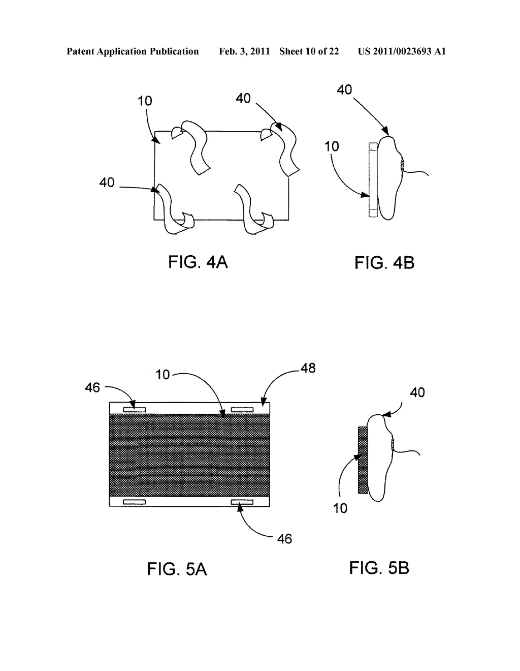 Methods and apparatus for providing ballistic protection - diagram, schematic, and image 11