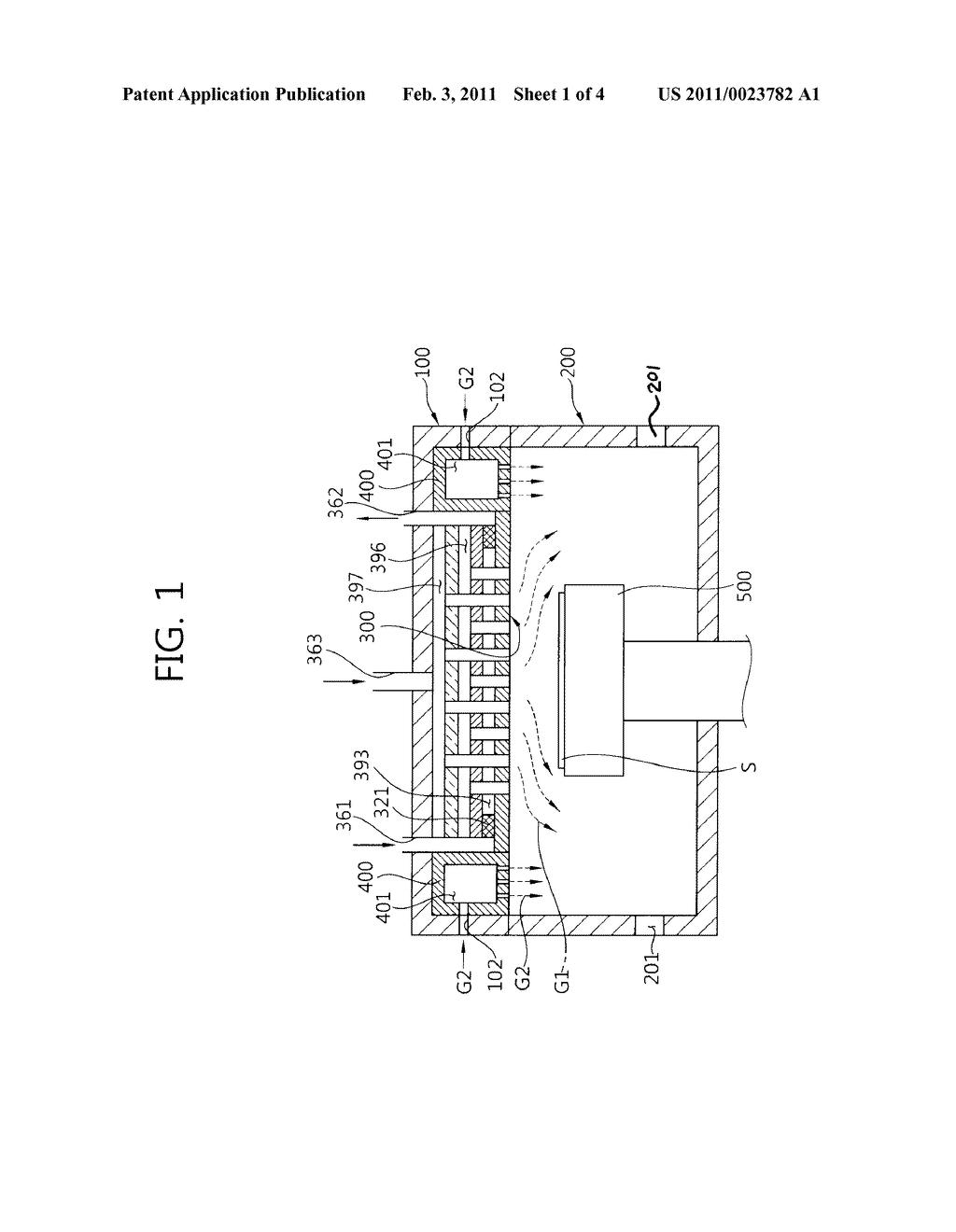 GAS INJECTION UNIT FOR CHEMICAL VAPOR DESPOSITION APPARATUS - diagram, schematic, and image 02