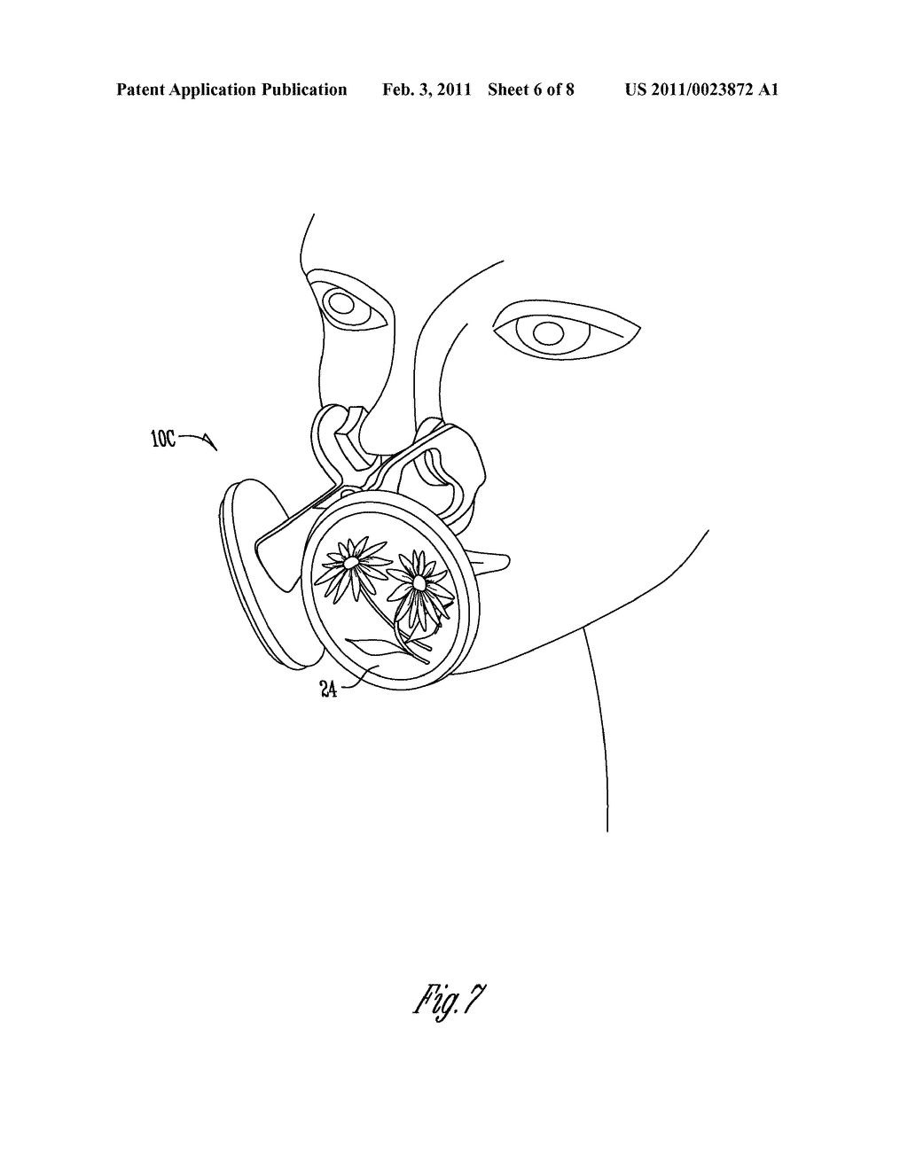 ENTERTAINING NOSE CLIP ASSEMBLY FOR DIAPER CHANGING - diagram, schematic, and image 07