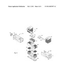 Micro-combustion power system with metal foam heat exchanger diagram and image