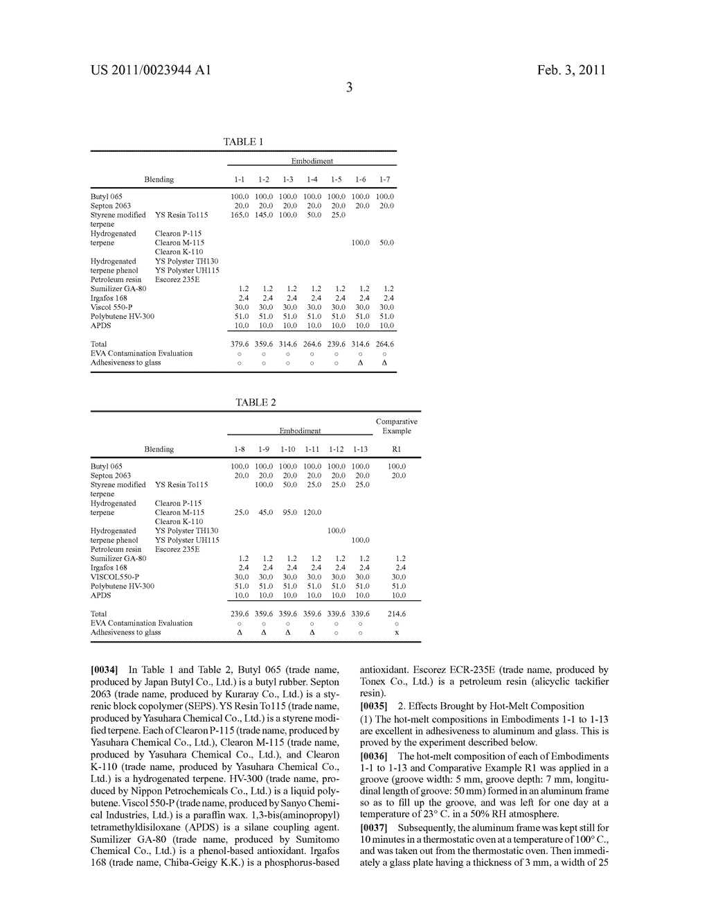 HOT-MELT COMPOSITION, SEALING MATERIAL, AND SOLAR BATTERY - diagram, schematic, and image 05