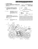 EVAPORATIVE EMISSIONS CANISTER ARRANGEMENT FOR A MOTORCYCLE, AND MOTORCYCLE INCORPORATING SAME diagram and image