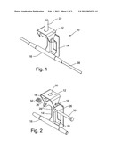 INTERMEDIATE HOLDER FOR THE SAFETY ROPE OF AN OVERHEAD ROPE SYSTEM OF A FALL PROTECTION DEVICE AND ARRANGEMENT CONSISTING OF THE INTERMEDIATE HOLDER AND A RUNNER COOPERATING THEREWITH diagram and image