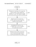 SUPPORTING STRUCTURE, METHOD FOR MANUFACTURING SUPPORTING STRUCTURE AND KEYBOARD diagram and image