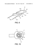 SUPPORT FOR A THIN ELEMENT, QUARTZ MICROBALANCE INCLUDING SUCH A SUPPORT AND A SAMPLE HOLDER INCLUDING SUCH A SUPPORT diagram and image