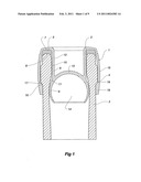 SYNTHETIC BOTTLE CLOSURE diagram and image