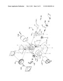 BORE WELDING DEVICE WITH WORM DRIVE AND ADJUSTABLE CLAMPING SPINDLE diagram and image