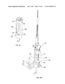 BORE WELDING DEVICE WITH WORM DRIVE AND ADJUSTABLE CLAMPING SPINDLE diagram and image