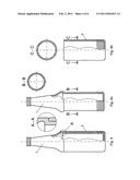 Fluid vessel combinable with cups diagram and image