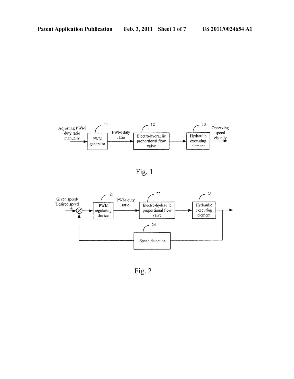  ELECTRO-HYDRAULIC PROPORTIONAL FLOW VALVE SPEED REGULATING CONTROL SYSTEM AND ITS METHOD - diagram, schematic, and image 02