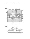 THIN FILM TRANSISTOR SUBSTRATE AND THIN FILM TRANSISTOR USED FOR THE SAME diagram and image