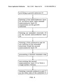 LIGHT-EMITTING DEVICE HAVING A ROUGHENED SURFACE WITH DIFFERENT TOPOGRAPHIES diagram and image