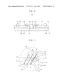 WIRING SUBSTRATE FOR A SEMICONDUCTOR CHIP AND SEMICONDUCTOR PACKAGE HAVING THE WIRING SUBSTRATE diagram and image