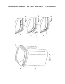 CONTAINER AND LID WITH MULTIPLE CHAMBERS AND RELATED METHODS diagram and image