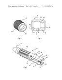 End fitting for holding a high pressure capillary tube diagram and image