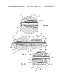 End fitting for holding a high pressure capillary tube diagram and image