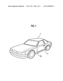 RESIN MOLDED COMPONENT FOR VEHICLE AND MANUFACTURING METHOD THEREOF diagram and image