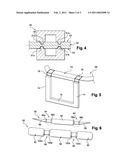 MOULD AND CROSS MEMBER ASSEMBLY, CROSS MEMBER AND MOTOR VEHICLE TECHNICAL FRONT PANEL diagram and image