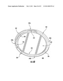 DOOR FRAME FOR A HOUSEHOLD APPLIANCE DOOR diagram and image