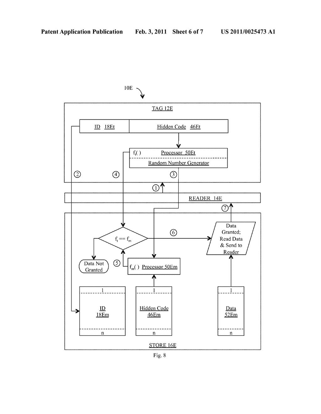 METHOD AND APPARATUS FOR LINKING AN RFID TAG TO AN OBJECT - diagram, schematic, and image 07