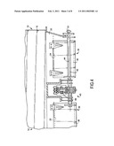 System and related method for visually indicating a condition of a lock on a railroad hopper car diagram and image