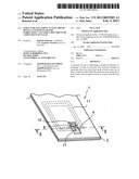 Structure including an electronic device, in particular for fabricating a security document or a document of value diagram and image