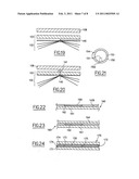 Structure including an electronic device, in particular for fabricating a security document or a document of value diagram and image