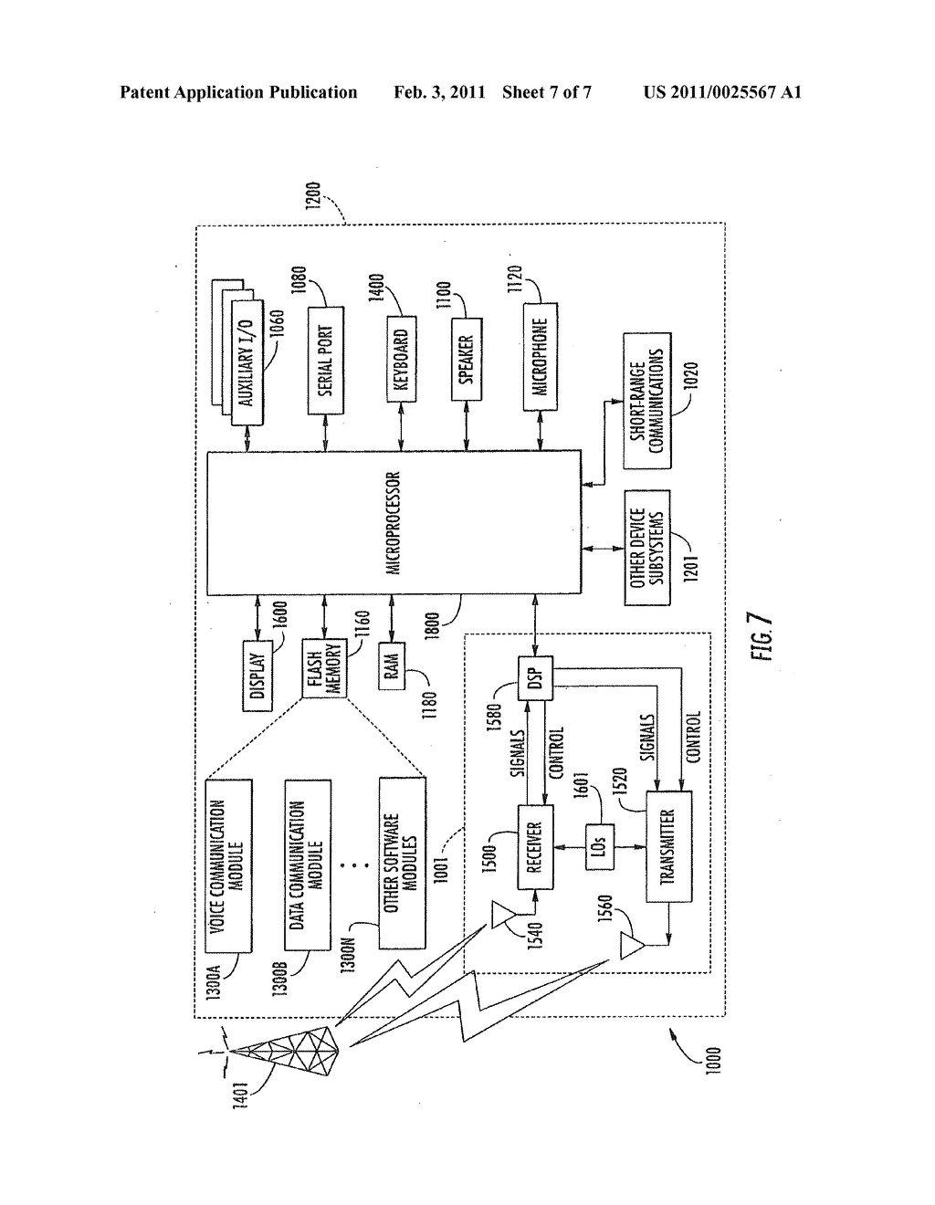 MOBILE WIRELESS COMMUNICATIONS DEVICE ANTENNA ASSEMBLY WITH ANTENNA ELEMENT AND FLOATING DIRECTOR ELEMENT ON FLEXIBLE SUBSTRATE AND RELATED METHODS - diagram, schematic, and image 08