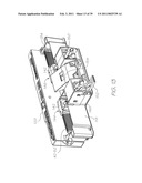 WIDE FORMAT PRINTER WITH PRINTHEAD CARRIAGE CONNECTED TO INK SUPPLY FROM A SINGLE SIDE diagram and image