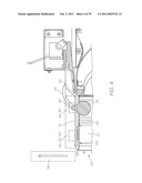 PRINT ENGINE WITH INK SUPPLY CONDUITS EXTENDING FROM A LONG SIDE OF ELONGATE PRINTHEAD CARRIAGE diagram and image