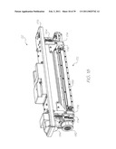 PRINT ENGINE WITH INK SUPPLY CONDUITS EXTENDING FROM A LONG SIDE OF ELONGATE PRINTHEAD CARRIAGE diagram and image