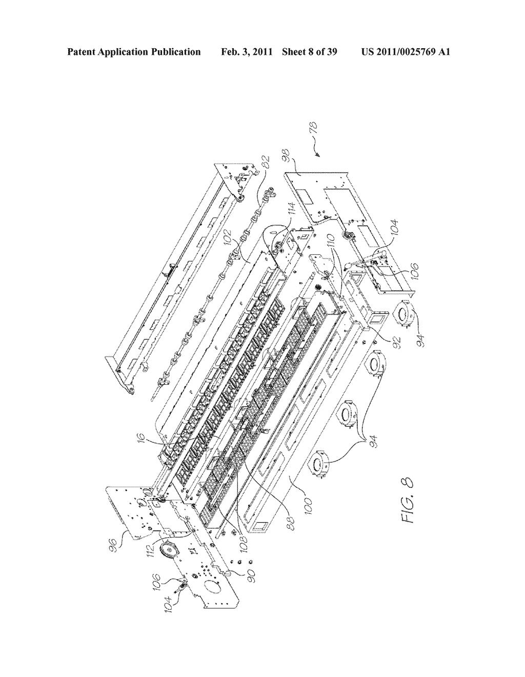 WIDE FORMAT PRINTER WITH PRINTHEADS SUPPLIED BY MULTIPLE INK CONDUITS CONNECTED BY A BYPASS LINE - diagram, schematic, and image 09