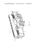 WIDE FORMAT PRINTER WITH PRINTHEADS SUPPLIED BY MULTIPLE INK CONDUITS CONNECTED BY A BYPASS LINE diagram and image