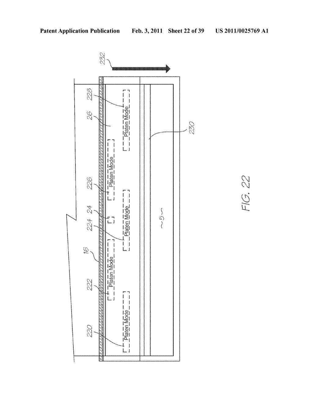 WIDE FORMAT PRINTER WITH PRINTHEADS SUPPLIED BY MULTIPLE INK CONDUITS CONNECTED BY A BYPASS LINE - diagram, schematic, and image 23