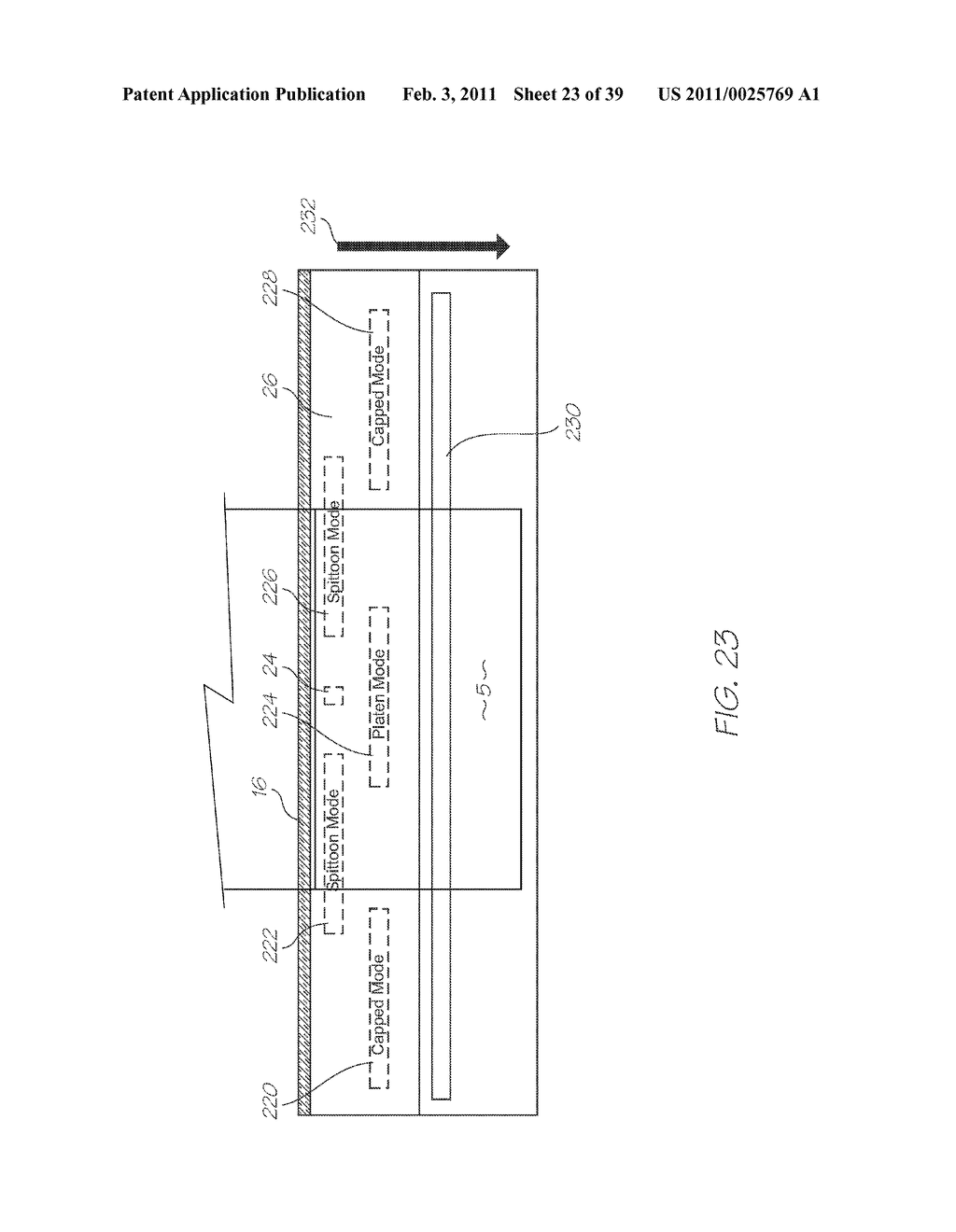 WIDE FORMAT PRINTER WITH PRINTHEADS SUPPLIED BY MULTIPLE INK CONDUITS CONNECTED BY A BYPASS LINE - diagram, schematic, and image 24