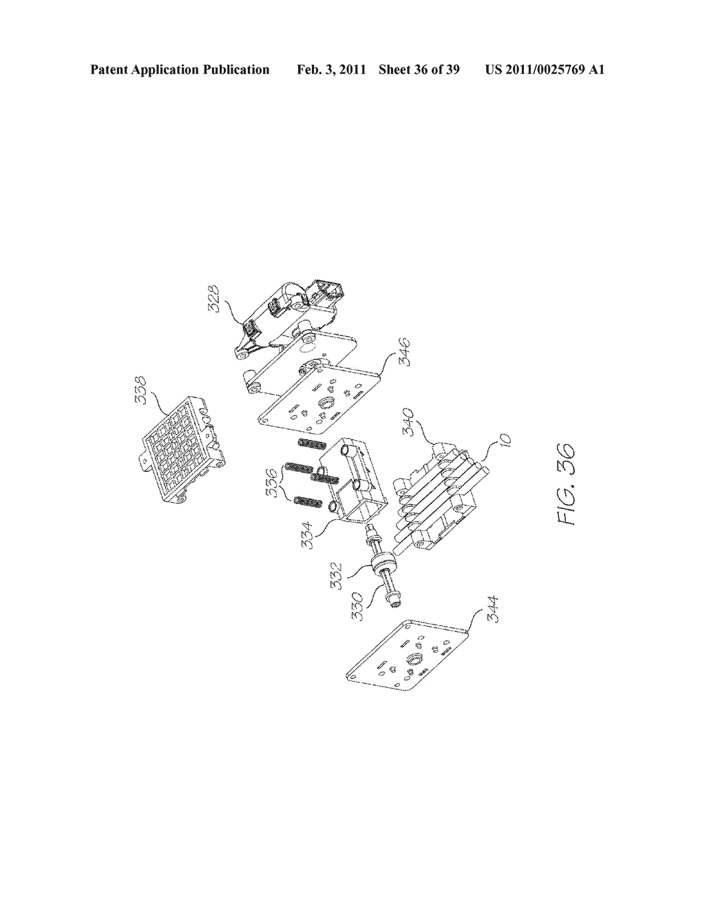 WIDE FORMAT PRINTER WITH PRINTHEADS SUPPLIED BY MULTIPLE INK CONDUITS CONNECTED BY A BYPASS LINE - diagram, schematic, and image 37