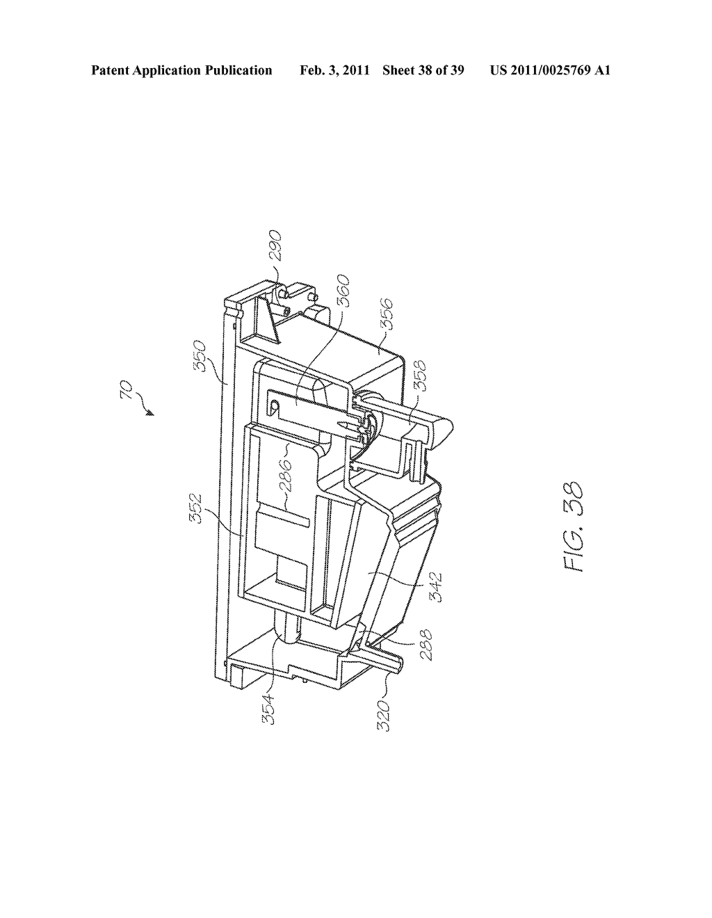 WIDE FORMAT PRINTER WITH PRINTHEADS SUPPLIED BY MULTIPLE INK CONDUITS CONNECTED BY A BYPASS LINE - diagram, schematic, and image 39