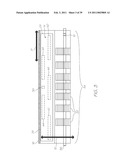 Wide format printer with independently movable printed service modules diagram and image