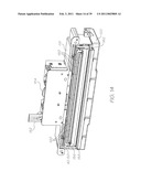 Wide format printer with independently movable printed service modules diagram and image