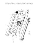 Wide format printer with independently movable printed service modules diagram and image