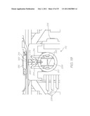 Wide format printer with independently movable printed service modules diagram and image