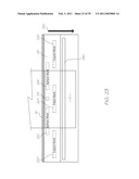 Wide format printer with independently movable printed service modules diagram and image