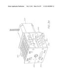 Wide format printer with independently movable printed service modules diagram and image